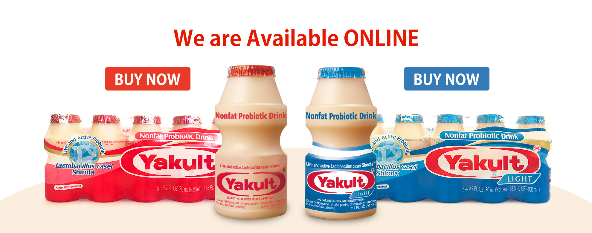 Yakult &amp; Yakult Light Probiotic Drink » Blog Archive